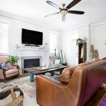 My Houzz: Colorful Bohemian Home for 2 Nashville Entrepreneurs
