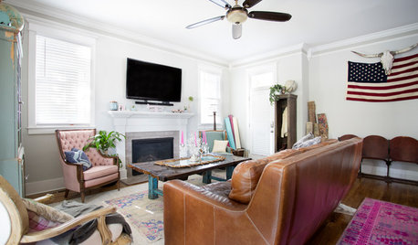 My Houzz: Colorful Boho Home for 2 Nashville Entrepreneurs