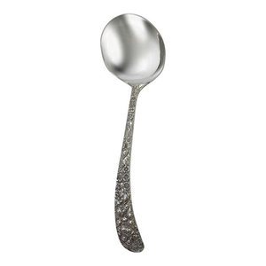 Golden Winslow by Kirk Sterling Silver Ice Cream Fork Custom Wallace Style