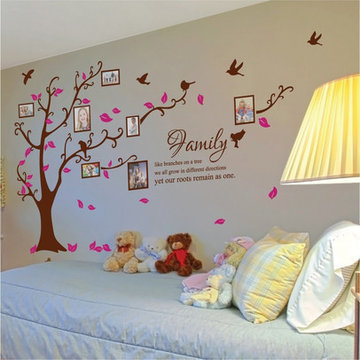 Photo frame wall decal (family tree wall decal)