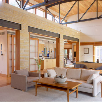 Prairie Residence living room