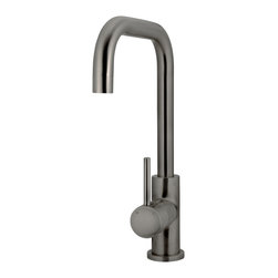 MEIR ROUND KITCHEN MIXER TAP SKU: MK02-PVDGM - Kitchen Mixers