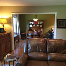 Dining room wall