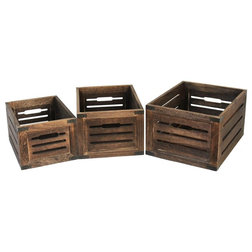 Rustic Storage Bins And Boxes by Screen Gems Furniture Accessories