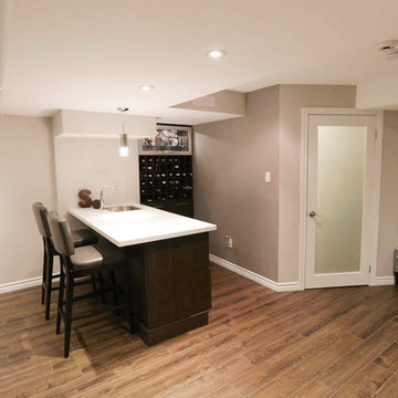Re-vamped Family Basement