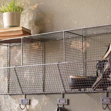 HUGE Wire Shelf With Hooks