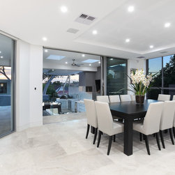 Perlino Bianco Cross Cut honed limestone - Products