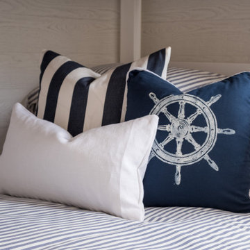 Isle of Wight Cowes Seafront Nautically Inspired Apartment Refurbishment