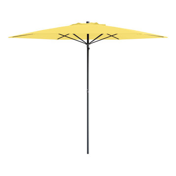 CorLiving PPU-611-U UV and Wind Resistant Beach/Patio Umbrella, Yellow
