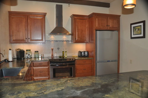 Kitchen Inside Our Pole Barn Is Finished