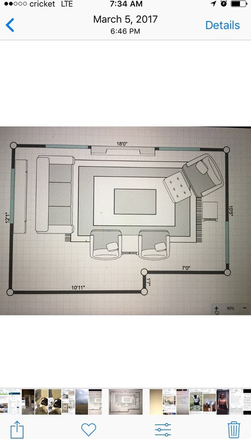 Living room floor plan