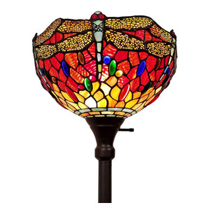 Amora Lighting Am071fl14 Tiffany Style Floor Lamp 72 Victorian