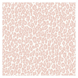 Cicely Pink Leopard Skin Wallpaper