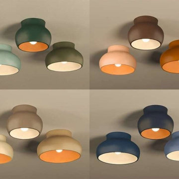 Flush light | semi flush light, low ceiling lamp Colorful MB Scondents