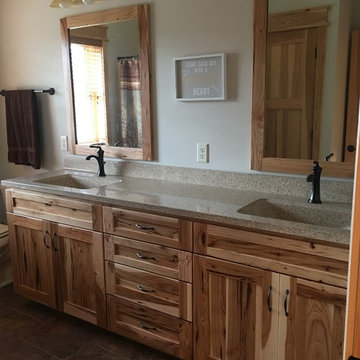 Rustic Hickory Vanity