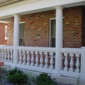 Tuscan Porch Columns and Balustrades
