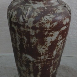 Rustic Outdoor Glazed Vase - Products