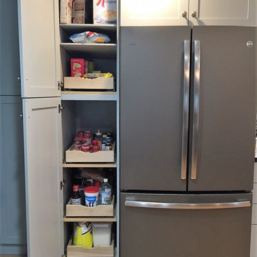 Grey shaker kitchen