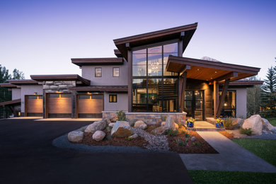 Mountain style exterior home photo in Denver