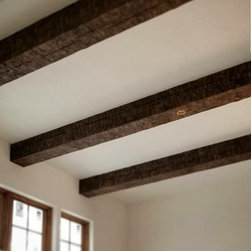 Adze surfaced Pine box beams - Products