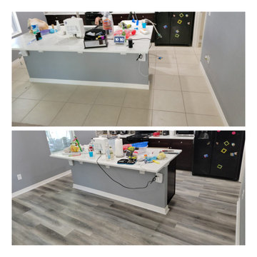 LVP / Luxury Vinyl Plank (+Stairs)