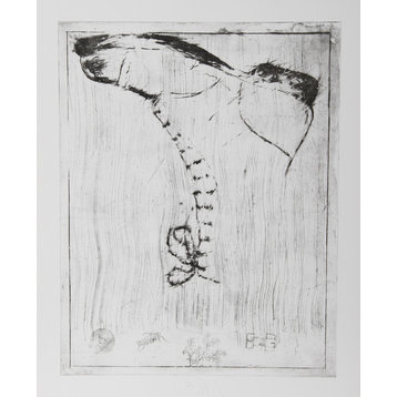 Donald Saff "Boot" Etching