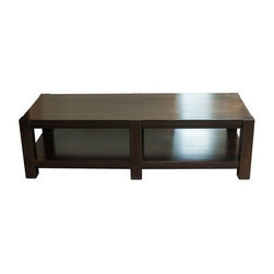 Custom Espresso Coffee Table - Coffee Tables