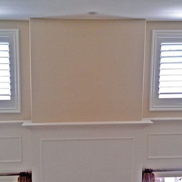 BEFORE - High Vaulted Ceiling Over Living Room