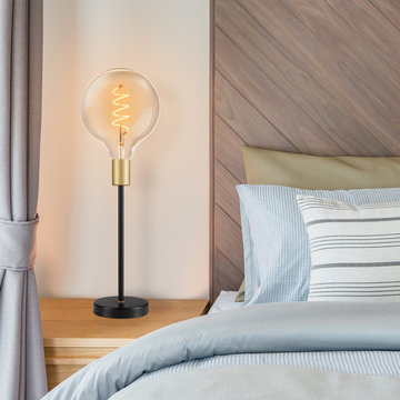 Oversized Round Vintage Style 40W Equivalent Soft White (2200K) Dimmable LED