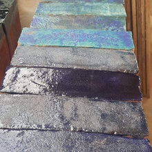glazed bricks