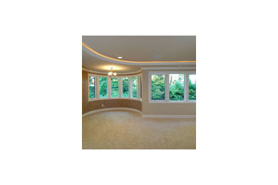 Example of a bedroom design in Toronto