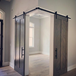 Heartland Chevron Double Barn Door - Interior Doors