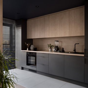 Dark Kitchen Remodeling Near Mokena