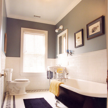 Historic House  bathroom remodel with period features.