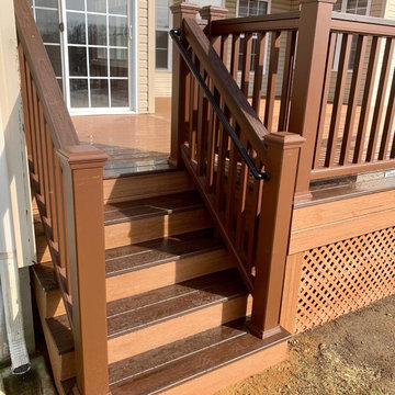 Transcend Tiki Torch Decking