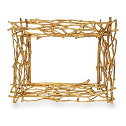 Michael Aram "Twig" Goldplate Frames - Picture Frames
