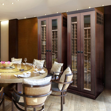Custom Commercial Wine Cabinet
