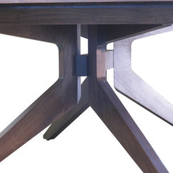 Saratoga Dining Table - Base Detail - Dining Tables