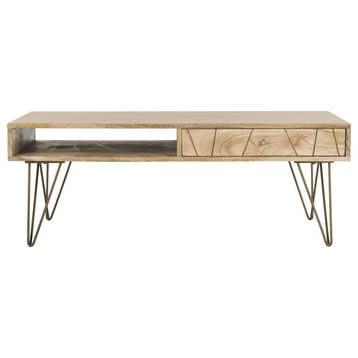 Carter Coffee Table, Natural