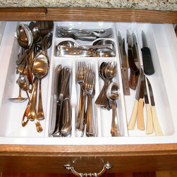 Cabinet accessories - silverware insert - Kitchen Drawer Organizers