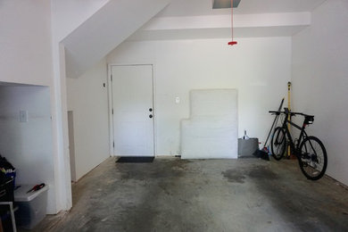 Garage Organizing - Adding Storage (Before)