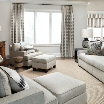 Open Concept Family Room & Kitchen Makeover