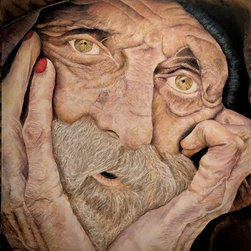 #3 Man with red nail  36" x 20" - Products