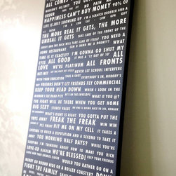 Canvas word art collection by Geezees - Products