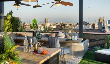 Una terraza en Barcelona con todo lo que uno pueda imaginarse