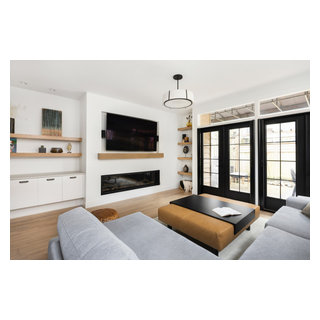 Image showcasing Built-in Shelving Project Inspiration - Apartment Therapy