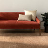 Findlay FIN-001 32"H x 50"W x 29"D, Brick Red, 50" Wide Sofa