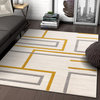 Well Woven Good Vibes Fiona Contemporary Geometric Gold 7'10"x10'6" Area Rug