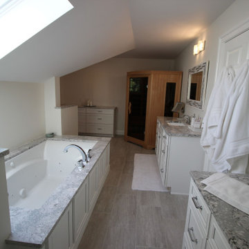 White Bathroom Remodel