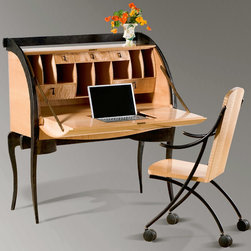 Bowed Drop Front Desk - Products